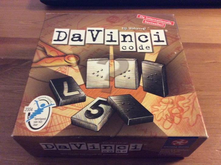 Da Vinci Code spel. Winning Moves, Hobby en Vrije tijd, Gezelschapsspellen | Overige, Een of twee spelers, Drie of vier spelers