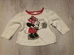 Mini Mouse shirt maat 68, Kinderen en Baby's, Babykleding | Maat 68, Disney, Gebruikt, Meisje, Ophalen of Verzenden