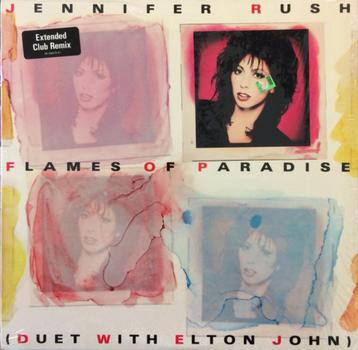 Jennifer Rush Duet With Elton John – Flames Of Paradise  Ori beschikbaar voor biedingen