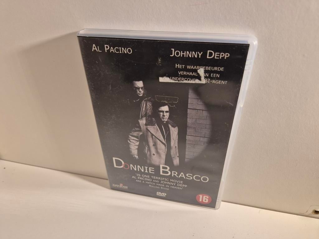 Donnie Brasco DVD, Cd's en Dvd's, Dvd's | Thrillers en Misdaad, Zo goed als nieuw, Alle leeftijden, Ophalen of Verzenden
