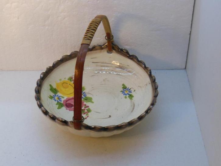 VINTAGE = BONBONSCHAALTJE - aardewerk, Antiek en Kunst, Antiek | Glas en Kristal, Ophalen of Verzenden