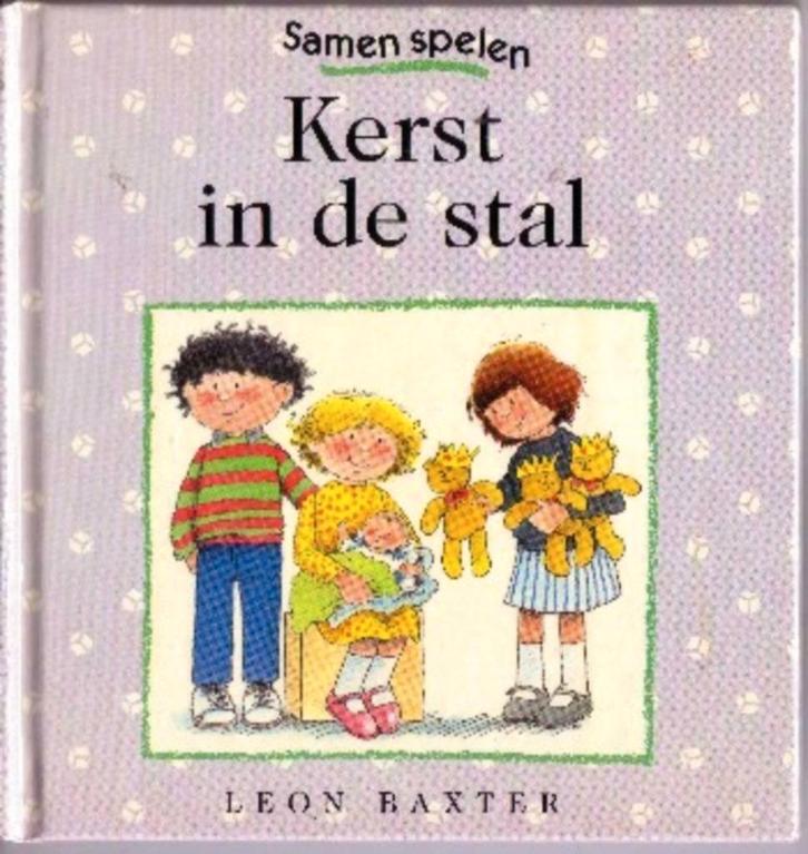 Kerst in de stal - Leon Baxter(Serie. samen spelen), Diversen, Kerst, Zo goed als nieuw, Ophalen of Verzenden