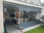 Zeildoek afscheiding met ophanging en deur, Tuin en Terras, Ophalen, Gebruikt, Overige typen, 450 cm of meer