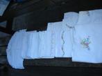 6 x baby lakentjes, Ophalen, Gebruikt, Jongetje of Meisje, Wit