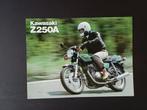 KAWASAKI Z250A brochure / folder, Ophalen of Verzenden, Kawasaki