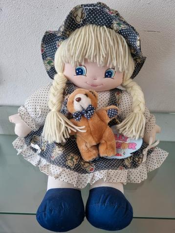 Orig, Simba, LAPPENPOP"DOLLY&BEER",50cm, Label/Kaart, Nieuw! beschikbaar voor biedingen