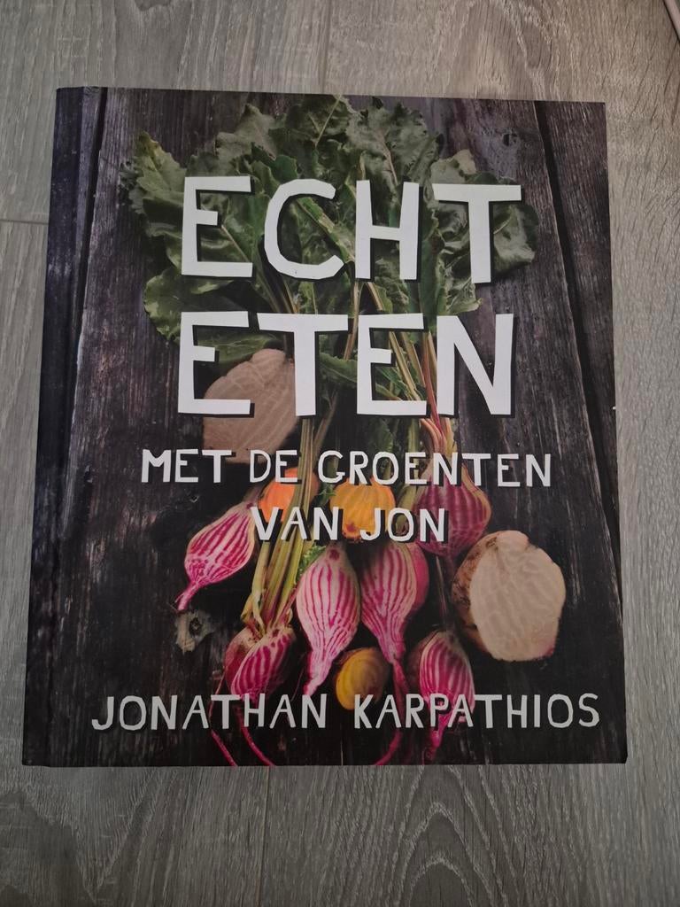 Echt eten van Jonathan Karpathios, Ophalen of Verzenden, Zo goed als nieuw
