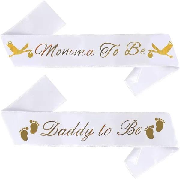 Sjerpen Mommy en Daddy to Be wit, roze of blauw