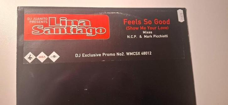 3x Lina Santiago 12", Cd's en Dvd's, Vinyl | Dance en House, Gebruikt, Overige genres, 12 inch, Ophalen of Verzenden