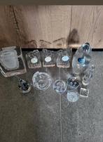 Jaar stukken Leerdams kristal., Antiek en Kunst, Antiek | Glas en Kristal, Ophalen