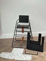Budtzbendix Tower chair towerchair Kinderstoel - Zwart, Ophalen of Verzenden, Gebruikt, Meegroeistoel, Gordel(s)