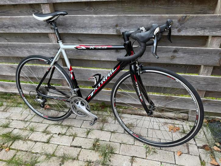 Xtrail HB-05 maat 56 Shimano 105 2x10, Fietsen en Brommers, Fietsen | Racefietsen, Zo goed als nieuw, Heren, Overige merken, Meer dan 20 versnellingen