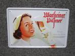 WARSTEINER BIER RECLAMEBORDEN, Verzamelen, Biermerken, Ophalen, Zo goed als nieuw, Reclamebord, Plaat of Schild, Overige merken