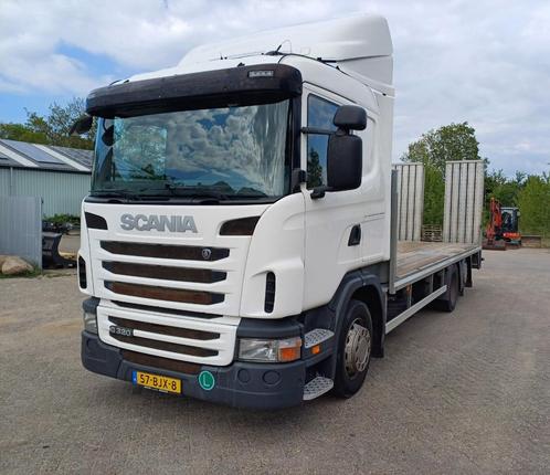 Scania G320 LB 6X2 MLB Oprijwagen / machine transporter, Auto's, Vrachtwagens, Bedrijf, ABS, Achteruitrijcamera, Airbags, Airconditioning
