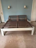 Auping Auronde ,1.80/2.20 m., Seniorhoogte 47 cm., Huis en Inrichting, Slaapkamer | Bedden, Ophalen, Wit, Tweepersoons, 180 cm