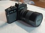 Analoge spiegelreflex camera+ zoom-lens, Ophalen of Verzenden, Gebruikt, Spiegelreflex, Overige Merken