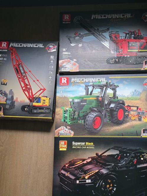 Bouwblokjes Collectie - 4 Nieuwe Sets, Kinderen en Baby's, Speelgoed | Bouwstenen, Nieuw, Overige merken, Ophalen of Verzenden
