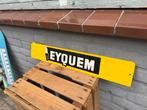 EYQUEM bougie oud reclamebord, Verzamelen, Merken en Reclamevoorwerpen, Reclamebord, Gebruikt, ., Ophalen of Verzenden