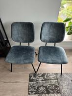 Blauwe Eijerkamp stoelen 2 stuks - 84x51x58 (HxBxD), Huis en Inrichting, Stoelen, Ophalen of Verzenden, Zo goed als nieuw, Blauw