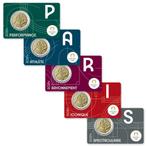 2 Euro Frankrijk 2024 - Olympische Spelen Coincard SET 5, Verzenden, Frankrijk, 2 euro, Setje