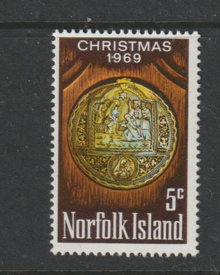 TSS Kavel 9.50033 Norfolk eilanden Pf minr 104 kerst, Postzegels en Munten, Postzegels | Oceanië, Postfris, Ophalen