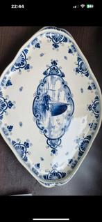 Erven Lucas Bols Delfts Blauw Grote Serveerschaal, Ophalen of Verzenden