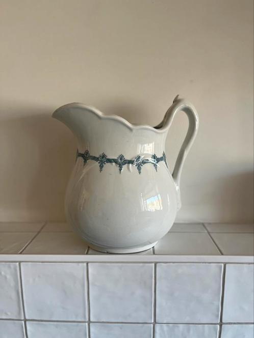 Antieke Cauldon waterkan ca. 1900 – Renaissance stijl, Antiek en Kunst, Antiek | Servies los, Ophalen of Verzenden