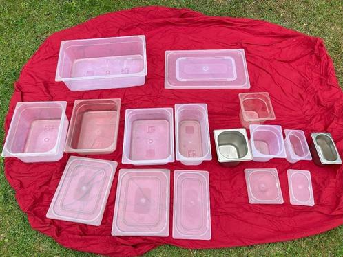 gastronorm plastic containers, Huis en Inrichting, Keuken | Keukenbenodigdheden, Gebruikt, Ophalen
