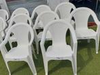 Nieuw 8 Mooie Stevige  Stapelbare Tuinstoelen, Ophalen, Zo goed als nieuw, Kunststof, Stapelbaar