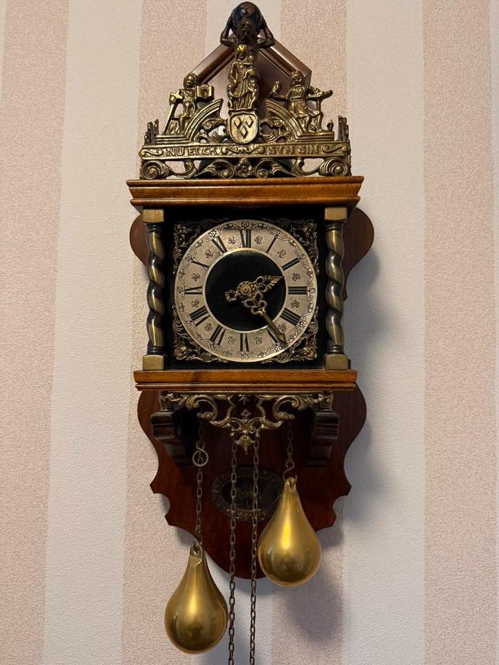 Antieke Friese Stoelklok, Antiek en Kunst, Antiek | Klokken, Ophalen of Verzenden