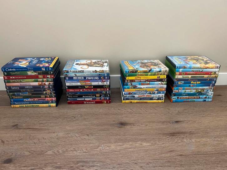 Collectie DVDs animatiefilms kinderfilms, Cd's en Dvd's, Dvd's | Kinderen en Jeugd, Zo goed als nieuw, Film, Boxset, Alle leeftijden