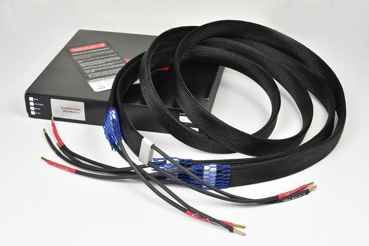 Tellurium Q Ultra Black II, Audio, Tv en Foto, Audiokabels en Televisiekabels, Nieuw, Minder dan 2 meter, Ophalen of Verzenden