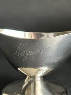 verzilverde sauskom sausière hotelzilver - Negresco, Antiek en Kunst, Ophalen of Verzenden