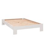 Bed 120cm sydney leenbakker, Huis en Inrichting, Slaapkamer | Bedden, Ophalen, Gebruikt, Wit, Twijfelaar
