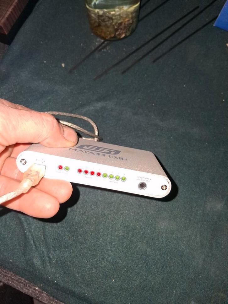ESI Maya44 USB Geluidskaart, Muziek en Instrumenten, Soundmodules, Gebruikt, Overige merken, Ophalen of Verzenden
