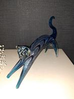 Murano art glass beeld "kat", Antiek en Kunst, Ophalen of Verzenden