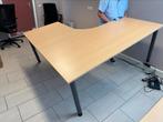 Professionele bureaus 2 stuks met kabelgoten compleet, Huis en Inrichting, Bureaus, Ophalen of Verzenden, In hoogte verstelbaar