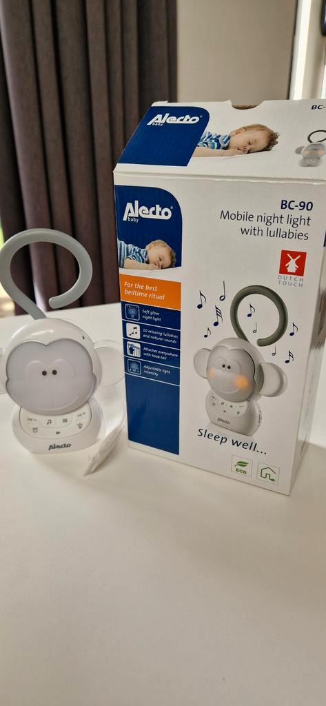 Alecto BC-90 Nachtlampje met Muziek, Kinderen en Baby's, Babyfoons, Zo goed als nieuw, Ophalen