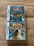 Nintendo ds spellen monster house & zoo tycoon, Spelcomputers en Games, Games | Nintendo DS, 1 speler, Ophalen, Zo goed als nieuw