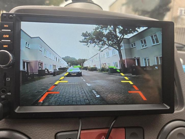 Android Auto 2DIN Scherm + Achteruitrijcamera - Fiat Panda, Auto diversen, Autoradio's, Ophalen of Verzenden