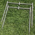 Chub Precision RVS Banksticks en Buzzerbars incl. tas, Ophalen of Verzenden, Zo goed als nieuw, Overige typen
