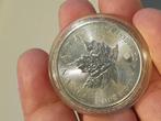 Maple leaf 2017, 1 oz .9999 zilver (1-2), Ophalen of Verzenden, Zilver