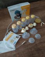 Medela PersonalFit Plus pompset maat 24 + EXTRA FLESJES, Ophalen of Verzenden, Zo goed als nieuw, Borstkolf