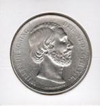 Zilveren rijksdaalder koning Willem III 1872, Postzegels en Munten, Munten | Nederland, Zilver, 2½ gulden, Koning Willem III, Losse munt