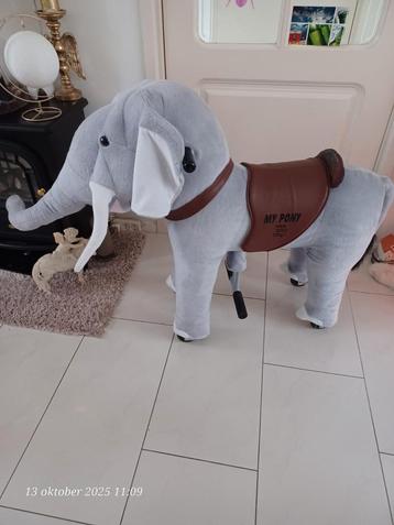 Rijdende olifant /paardje rijden op de olifant 35€ beschikbaar voor biedingen