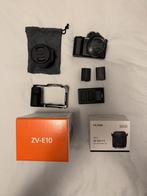 Sony Alpha ZV-E10 camera kit met 16-50mm f/3.5-5.6 lens, Spiegelreflex, Ophalen of Verzenden, Zo goed als nieuw, Sony