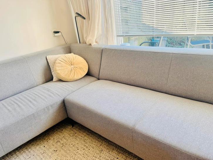 Goossens hoekbank model Key West, Huis en Inrichting, Banken | Bankstellen, Gebruikt, Hoekbank, Vierpersoons of meer, 250 tot 300 cm