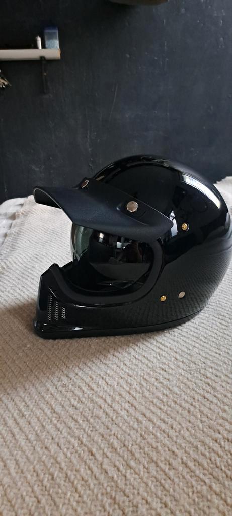 Shoei EX-Zero maat m zwart, Motoren, Kleding | Motorhelmen, Integraalhelm, Shoei, Tweedehands, Ophalen of Verzenden