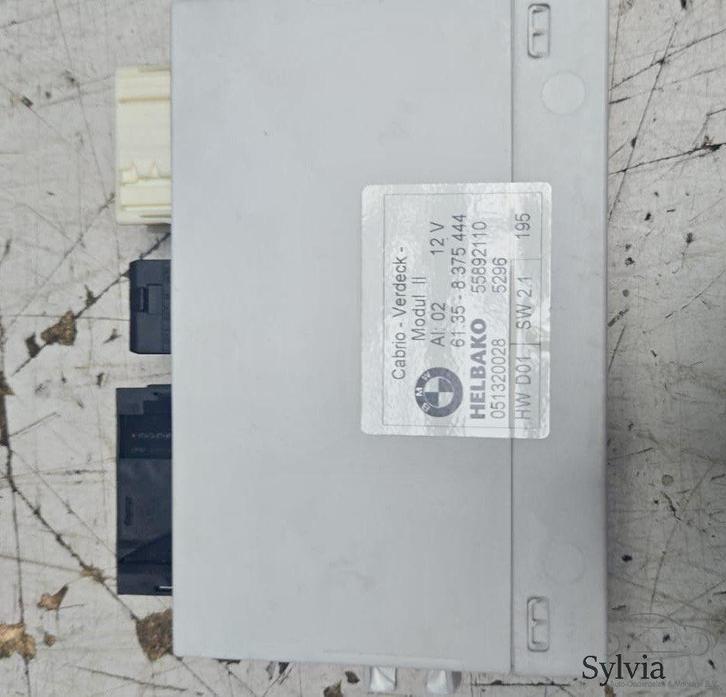 Cabriokap module BMW 3 serie E46 Cabrio 61358375444 8375444, Auto-onderdelen, Elektronica en Kabels, Gebruikt, Ophalen of Verzenden