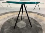 Nieuw Beek Maupertuus Salontafel Glas zwart Design Tafel D50, Huis en Inrichting, 100 tot 150 cm, Nieuw, Glas, Gelderland